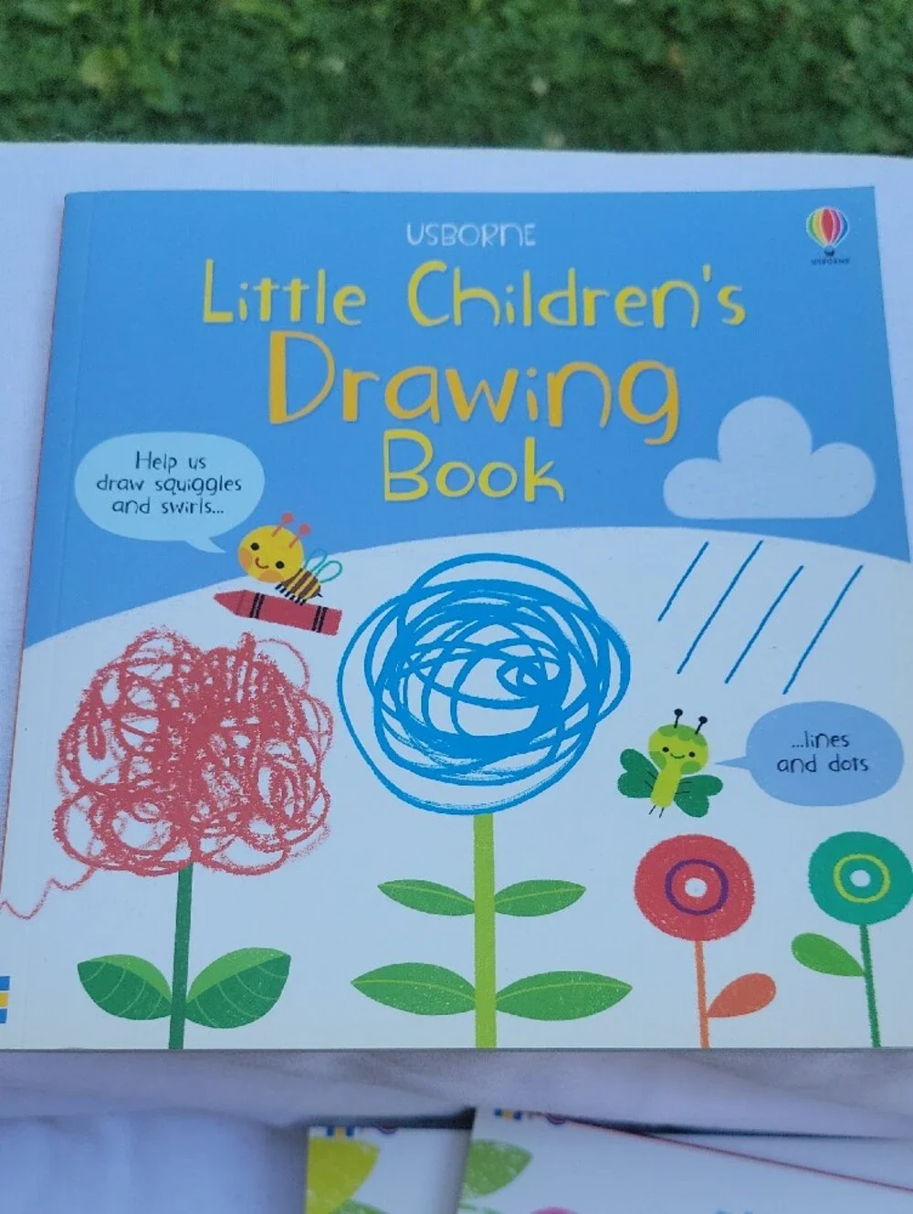 Lot Of 6 Usbourn Wipe-Clean Activity Books - Blue/Yellow/Green